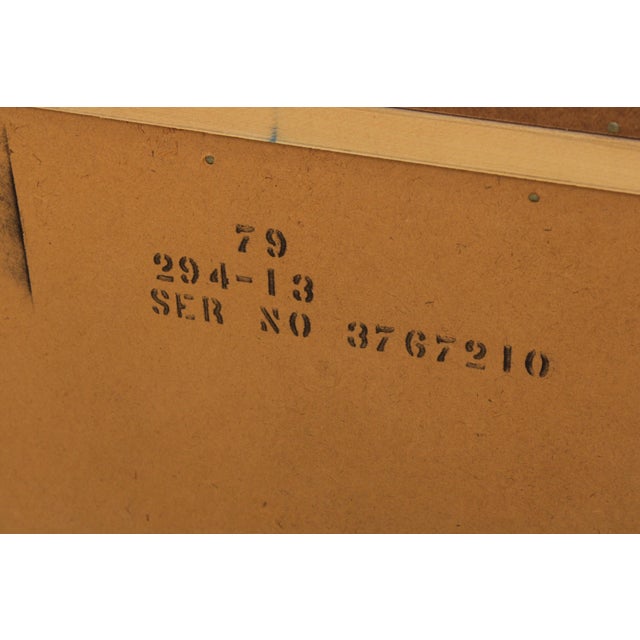 Lane Walnut Mid Century Modern Gentlemens Chest Armoire For Sale - Image 18 of 18