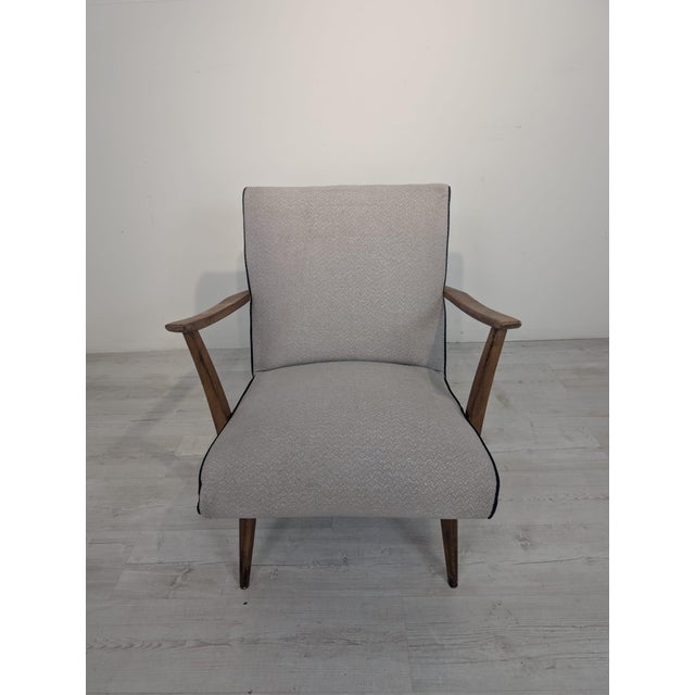 Mid-Century Modern Scandinavian Lounge Chair For Sale - Image 12 of 18