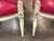 Cerise Stunning French Louis XVI-Style Pink Arm Chairs W/Painted Frames For Sale - Image 8 of 15