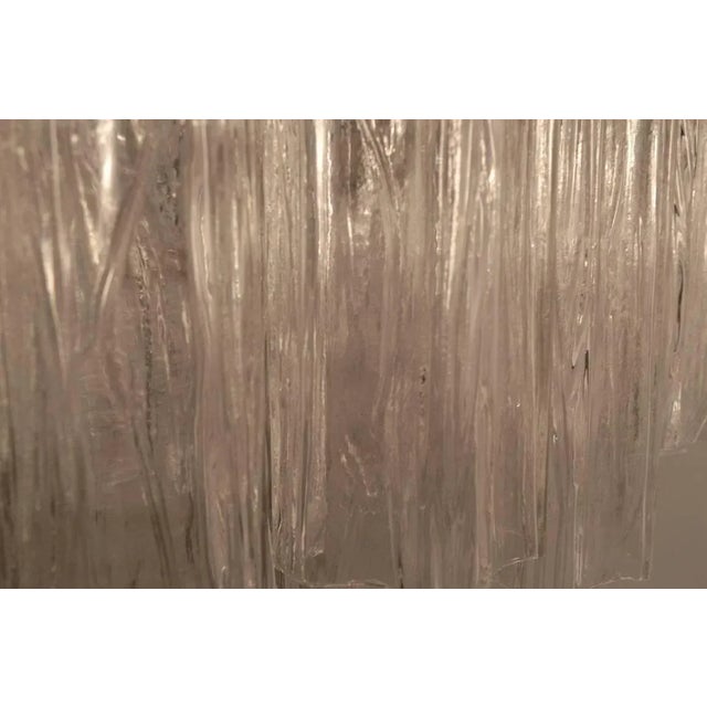 Venini Venini Tronchi Oval Hanging Chandeleir For Sale - Image 4 of 11