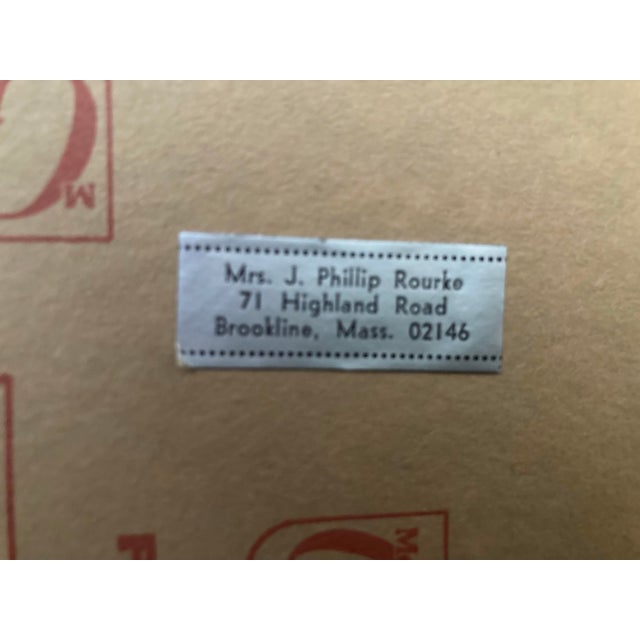 Cape Cod Oil Painting on Canvas Framed by Catherine Rourke 1966 Original For Sale - Image 4 of 8