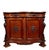 Napoleon III Curved Buffet in Mahogany For Sale - Image 6 of 6