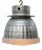 Vintage Industrial Mercury Glass Pendant Lamp by Adolf Meyer for Zeiss Ikon For Sale