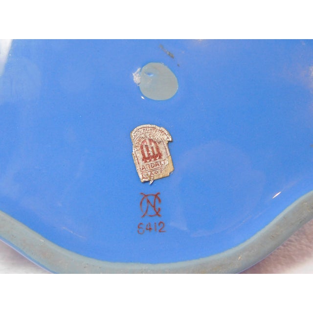 Rare Lenwile Ardalt Pâte-Sur-Pâte Porcelain Garden Planter With Bronze Faucet For Sale - Image 12 of 13