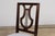 Brown Set of 8 Early 20th Century French Louis XVI Style Mahogany Lyre Back Dining Chairs For Sale - Image 8 of 18