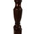 1980s Councill Furniture Georgian Rice Carved Mahogany Queen Size Poster Bed For Sale - Image 10 of 12
