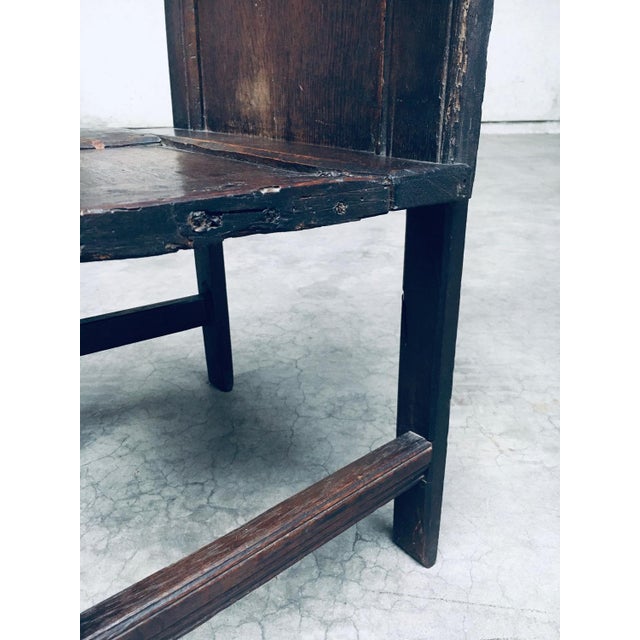 19th Century Primitive Folk Art Armchair For Sale - Image 9 of 18