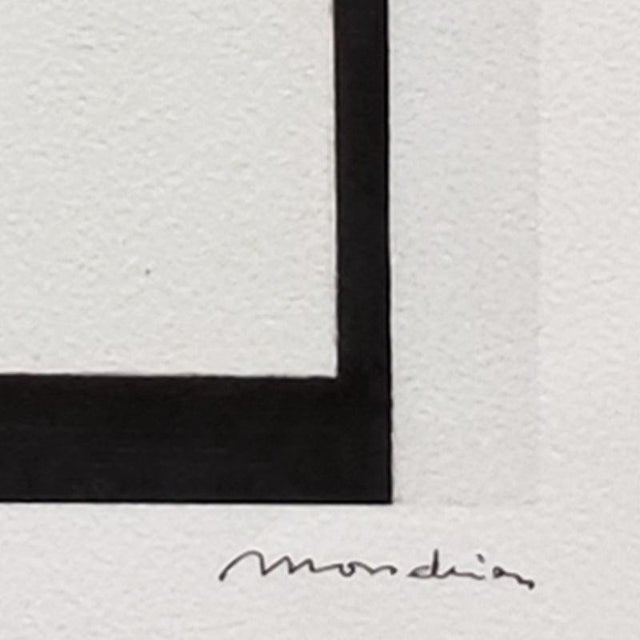 Black After Piet Mondrian, Composition No. III, 1970s, Lithograph For Sale - Image 8 of 10