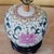 Vintage Chinese Famille Rose Porcelain Ginger Jar Table Lamp – Floral Chinoiserie, 24” For Sale - Image 11 of 18