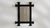 Mid 20th Century Mid 20th Century France Black Iron Mirror For Sale - Image 5 of 7