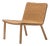 Minimalist Modern Lounge Chair in Natural Oak by Daniel Schofield For Sale