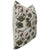Modern Shivri Unique Block Print Cushion Cover 14x14 Inch- Cotton Linen For Sale - Image 3 of 5