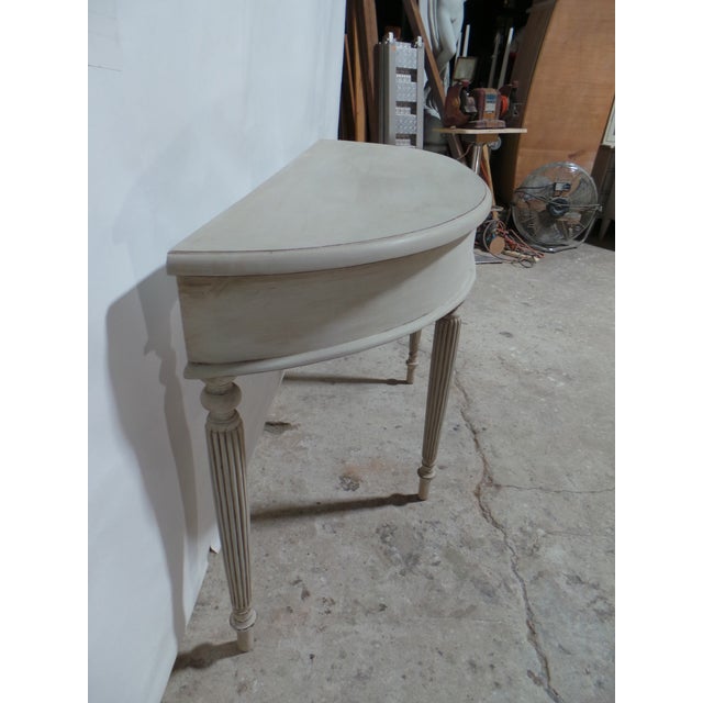Gustavian Style Console Table For Sale - Image 9 of 9