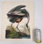 Audubon Bird Print – “Great Blue Heron”, 1964 Abrams Folio – Vintage Ornithology Art 1964 print from "The Audubon Folio:...