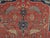 Antique Persian Serapi Carpet, Handmade Wool Oriental Rug, Rust, Ivory and Blue For Sale - Image 9 of 18