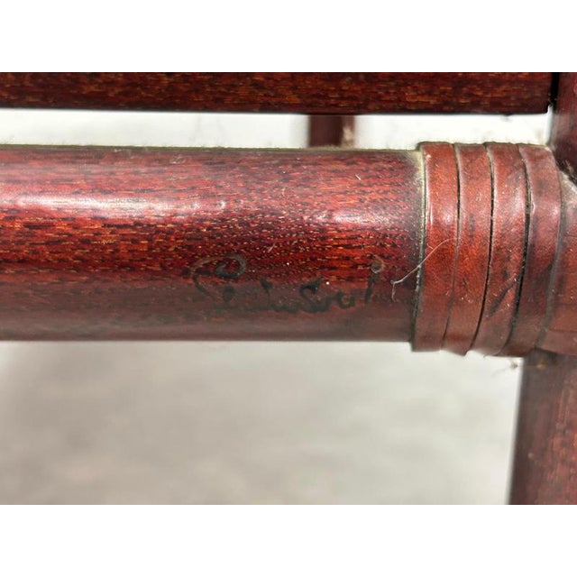 Mid-Century Modern Bamboo Cabinet attributed to Gervasoni, 1970s For Sale - Image 11 of 12