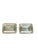 Mid 20th Century Vintage Matched Pair of Petite French Silver Plate Calling Card Trays With Shell Detailing For Sale - Image 5 of 13