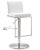 Amalfi White Steel Adjustable Bar Stool For Sale - Image 11 of 12