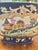 Ceramic Vintage Chinoiserie Porcelain Equestrian Fox Hunt Scene Bowl in Cobalt Blue & Gilt For Sale - Image 7 of 12