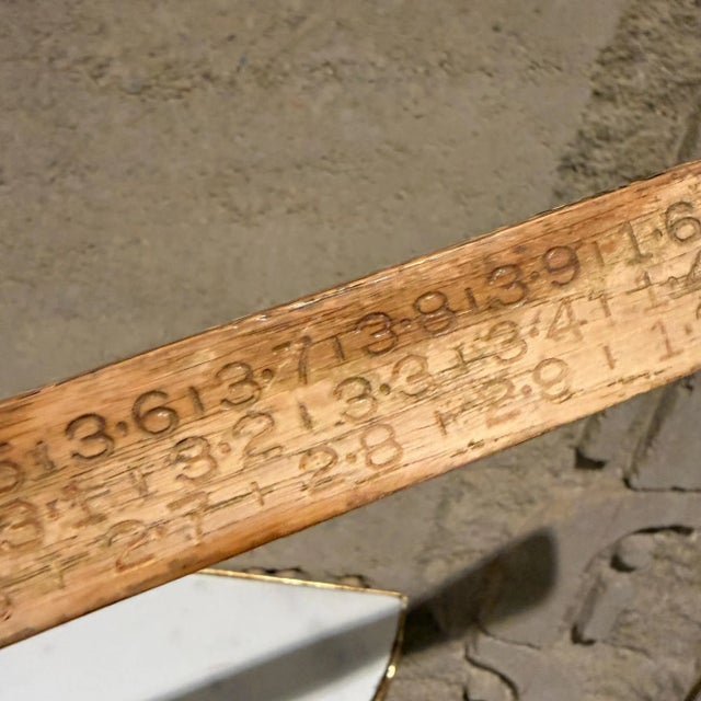 1960s Lufkin Rule Co Vintage Logging Scale Rule Stick Log Scaling Measuring For Sale - Image 5 of 10