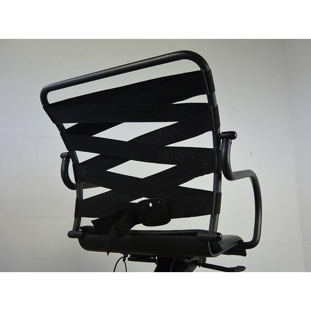 1980s Canasta Desk Chair for Heron Parigi, 1980s For Sale - Image 5 of 13