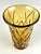 20th Century Art Deco Glass Vase in Amber Colored, Austria, 1920s For Sale - Image 13 of 17