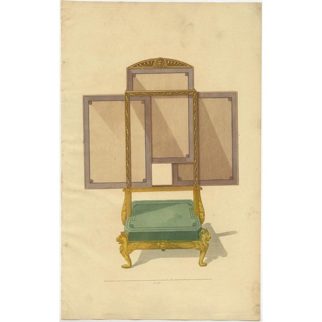 Sheraton, Cabinets and Other Furniture, 1805, Paper, Set of 10 For Sale - Image 11 of 12