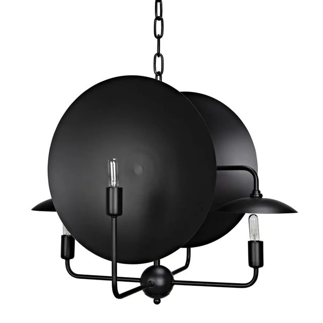 Mid-Century Modern NOIR Satellite Lamp For Sale - Image 3 of 6