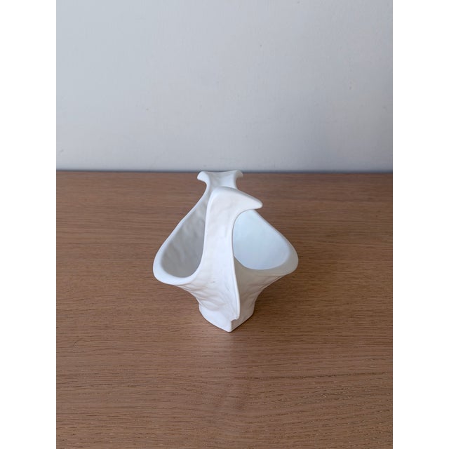Contemporary Jonathan Adler Bird Bowl, Small — White Ceramic For Sale - Image 3 of 4