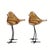 Pair of Blown Glass Birds, Chehoma, 2000s – France Material: Blown glass Sign: Chehoma Period: 2000s Country of origin:...