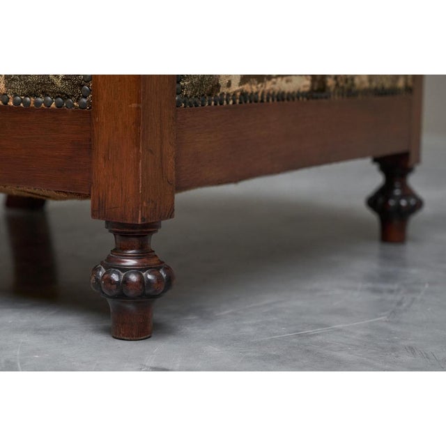 Set of Art Deco Armchairs in Wood and Tapisserie, 1920s For Sale - Image 9 of 15