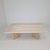 Beige Rectangular Travertine Coffee or Side Table, Italy, 1980s For Sale - Image 8 of 16