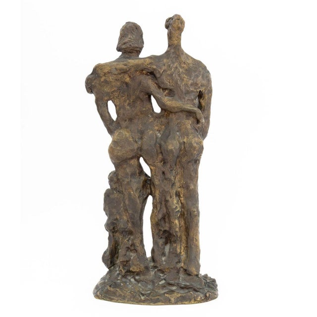 David Azuz Father, Mother & Child Patinated Bronze For Sale In New York - Image 6 of 10