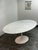 Room & Board Room & Board Eero Saarinen Style Oval Marble Dining Table For Sale - Image 4 of 13