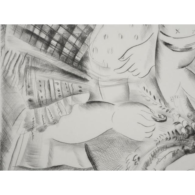Mily Possoz, The Florist, Original Signed Engraving For Sale - Image 9 of 11