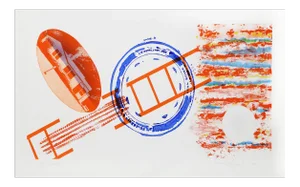 1978 'Cliff Hanger' Print by James Rosenquist