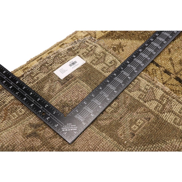 Mid 20th Century Vintage Turkish Yastik Rug - 01'10 X 02'11 For Sale - Image 5 of 8