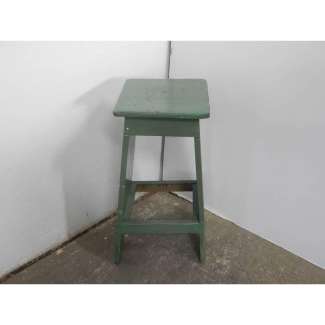Stool in Fir, 1960 For Sale - Image 10 of 10