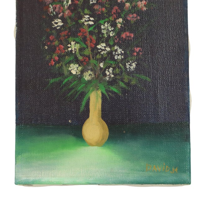 Marcel David, Still Life Composition, 1980, Painting on Canvas For Sale - Image 6 of 10
