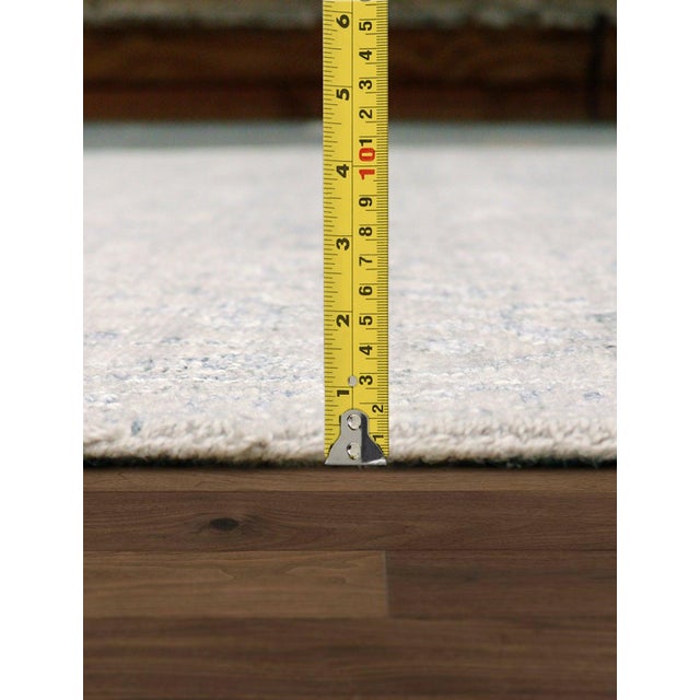 Pasargad Home Transitional Silver Area Rug, 4' 0'' X 6' 2'' For Sale In New York - Image 6 of 7