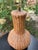 Vintage Prestige Basket Weave Sculptural Table Lamp For Sale - Image 4 of 7