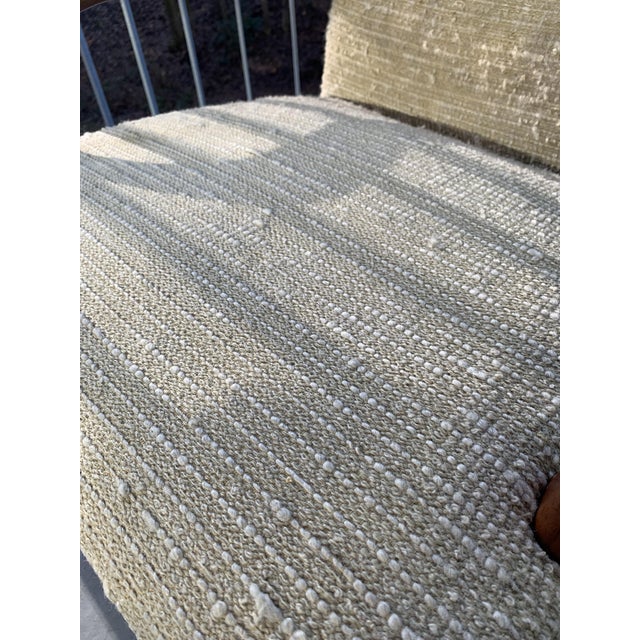 Green Scandinavian Art Deco Armchair in Teak, 1930 For Sale - Image 8 of 18