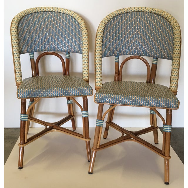 Authentic French Maison Gatti Bistro Chairs Pair Chairish