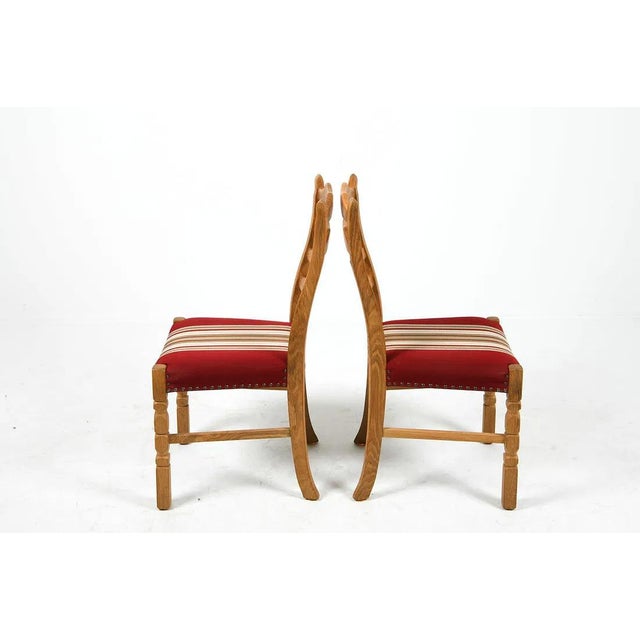 Set of 4 Danish Mid Century Dining Chairs For Sale - Image 14 of 14
