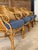 Set of Four Vintage Rustic Rattan Dining Armchairs by Henry Link With Original Cushions For Sale - Image 12 of 12