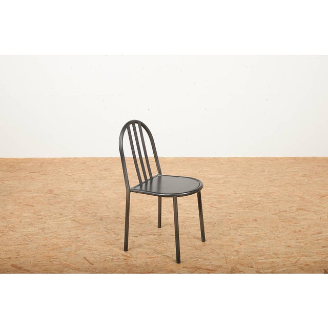 Model No. 222 Chair with Black Lacquered Tubular Steel from Robert Mallet Stevens For Sale - Image 13 of 13