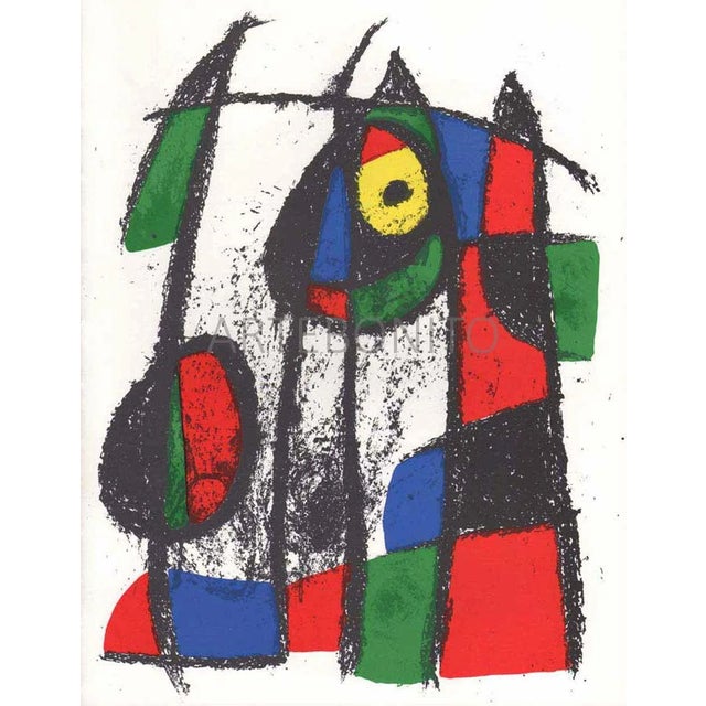 Artist: Joan Miro Country: Spain Title: Untitled V2-7 Medium: Original Lithograph Marks: Not signed not numbered Size:...