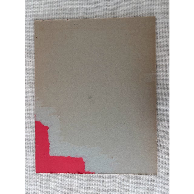 Paper Vintage Ornithological Water Bird Watercolor Painting Naturalist Walter J Breckenridge For Sale - Image 7 of 8