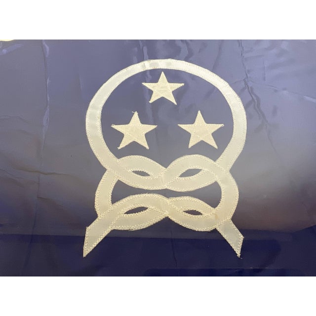 Textile Yacht Club Commodores Flag For Sale - Image 7 of 7