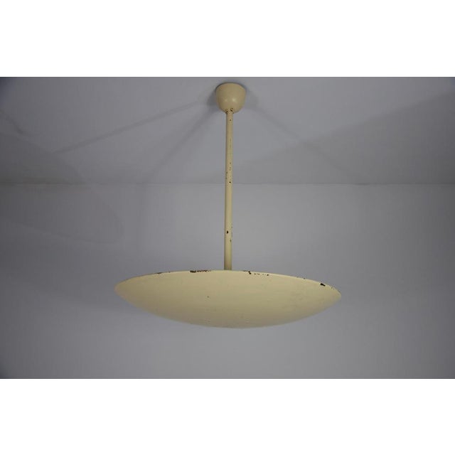 Mid-Century Modern Metal Ceiling Lamp, Germany, 1960s For Sale - Image 6 of 14